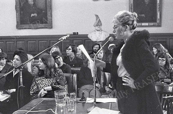 Sally Fraser, Women's Liberation Conference, Oxford, 1970. Photograph courtesy Sally Fraser